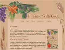 Tablet Screenshot of intimewithgod.com